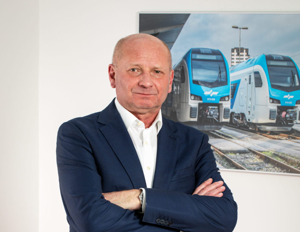 Portret zástupce Stadler Praha