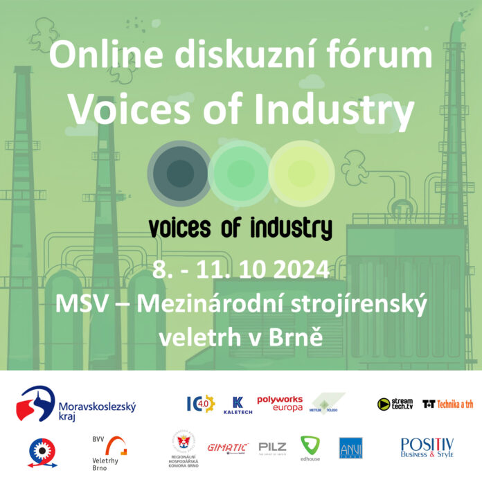 Voies of Industry živě na youtube