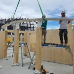 Stavba konstrukce ceskeho narodniho pavilonu_foceno 09-2024