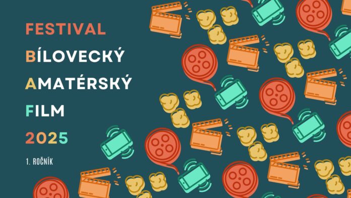 Slavnostní promítání amatérských filmů v kině Radost v Bílovci během Festivalového dne BAF!