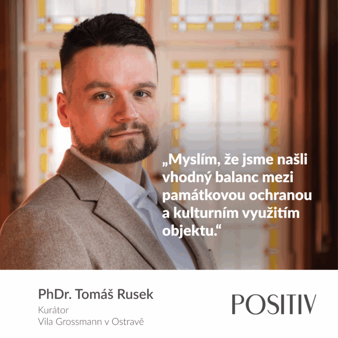 PhDr. Tomáš Rusek, kurátor, Vila Grossmann