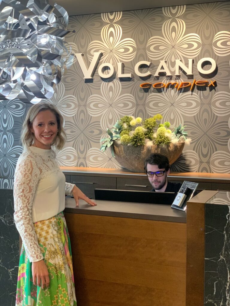 Martina Kašprišin, ředitelka Volcano Spa Hotel