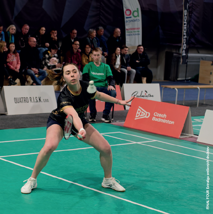 FINAL FOUR badmintonový zápas v Ridera Sport