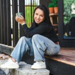 Tereza Bartulcová v Resortu Hukvaldy, který spojuje golf, ubytování i klidné posezení s výhledem na hrad