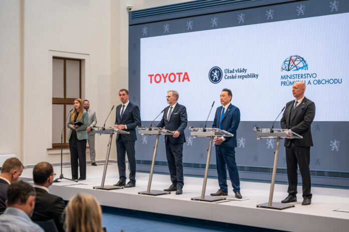 Toyota a česká vláda