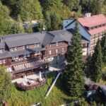 Horský hotel Sepetná,pohled z ptačí perspektivy
