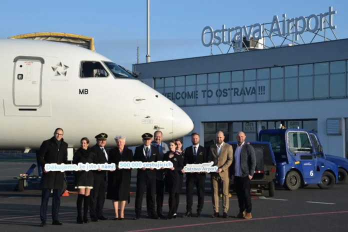 Letiště Leoše Janáčka Ostrava oslavuje historický milník – půl milionu odbavených cestujících