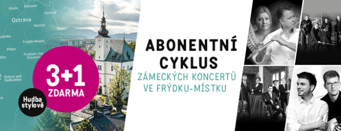 Koncert klasické hudby v Rytířském sále zámku Frýdek-Místek – Hudební výlety 2026