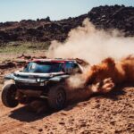 Dacia Sandrider týmu Dacia Sandriders při přípravě na Rallye Dakar 2026