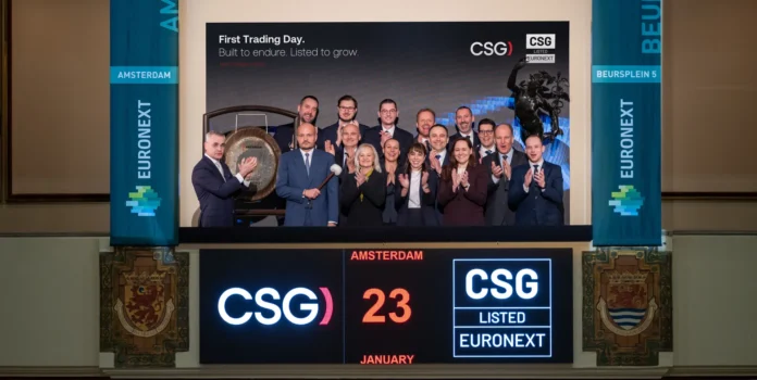 CSG vstupuje na burzu Amsterodam