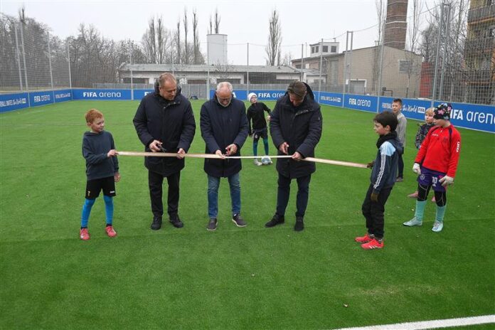Nová FIFA Arena v Českém Těšíně – veřejně přístupné mini hřiště pro děti, školy a širokou veřejnost