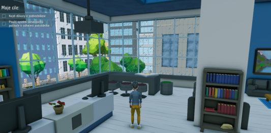 workshop Engu zkouší práci ve vzdělávací platformě, 3D editoru a blokovém skriptování.