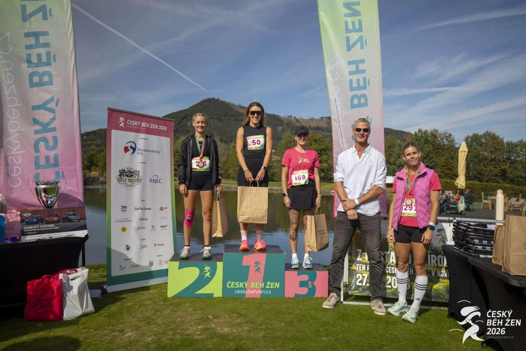 Český běh žen 2026 v Prosper Golf Resortu Čeladná v Beskydech